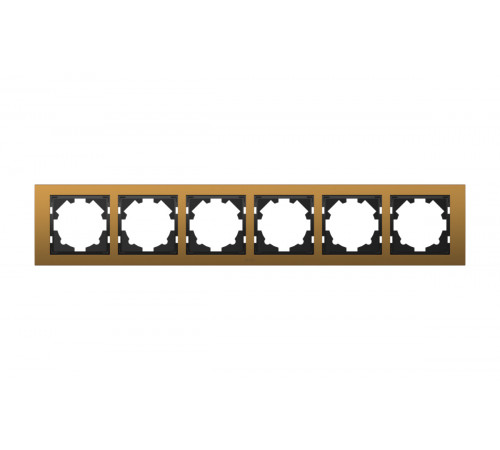 Рамка шестиместная ELBI Zena Platin 500-073500-252 Рамка шестиместная ELBI Zena Platin 500-073500-252