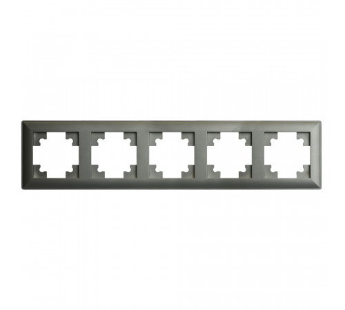 Рамка пятиместная Stekker PFR00-7005-06 Катрин 39811 Рамка пятиместная Stekker PFR00-7005-06 Катрин 39811