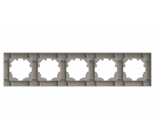 Рамка пятиместная ELBI Vega 510-010200-250 Рамка пятиместная ELBI Vega 510-010200-250