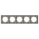 Рамка пятиместная ELBI Vega 510-010200-250
