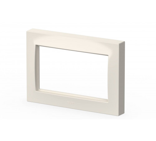 Рамка для двухместной розетки без заземления ELBI Vega 510-010200-908 Рамка для двухместной розетки без заземления ELBI Vega 510-010200-908
