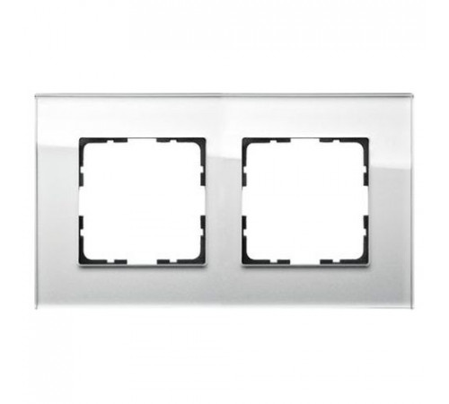 Рамка Jasmart G-Glass 2-постовая G1002GW Рамка Jasmart G-Glass 2-постовая G1002GW