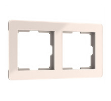 Рамка на 2 поста Werkel Acrylic айвори 4690389186288 W0022743