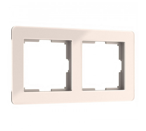Рамка на 2 поста Werkel Acrylic айвори 4690389186288 W0022743