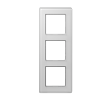 Рамка трехместная Jung AV583GLMWW