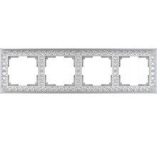 Рамка Werkel Antik на 4 поста жемчужный WL07-Frame-04 4690389063527