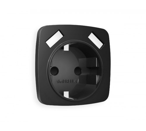 Лицевая панель для розетки с/з со шторками 2USB A+A Ambrella Volt Omega OP8090 Лицевая панель для розетки с/з со шторками 2USB A+A Ambrella Volt Omega OP8090
