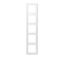 Рамка пятиместная Jung LS985WWM