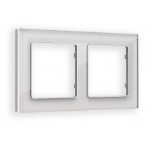 Рамка двухместная Ambrella Volt Platos AF330402