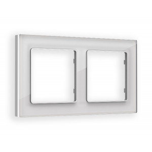 Рамка двухместная Ambrella Volt Platos AF330402