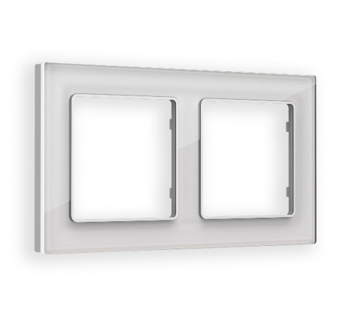Рамка двухместная Ambrella Volt Platos AF330402 Рамка двухместная Ambrella Volt Platos AF330402