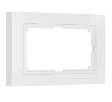 Рамка для двойной розетки Werkel Snabb basic белый W0082001 4690389161490