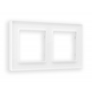Рамка двухместная Ambrella Volt Platos AF330102