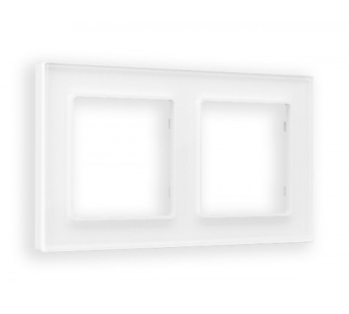 Рамка двухместная Ambrella Volt Platos AF330102 Рамка двухместная Ambrella Volt Platos AF330102