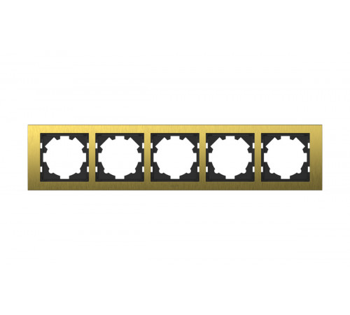 Рамка пятиместная ELBI Zena Platin 500-073400-250 Рамка пятиместная ELBI Zena Platin 500-073400-250