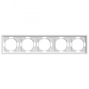 Рамка на 5 постов Stekker PFR00-5005-01 Эмили 49888