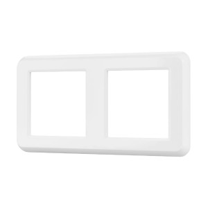 Рамка двухместная Arlight FRM-VERSA-PL-2-WH 043776