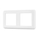 Рамка двухместная Arlight FRM-VERSA-PL-2-WH 043776