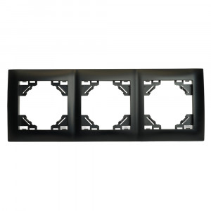 Рамка трехместная Stekker PFR00-9013-03 Эрна Элегант 49663