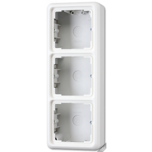 Коробка трехместная Jung CD583ABR