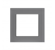 Рамка на 1 пост Arlight FRM-GLARE-GS-1-GR 043788