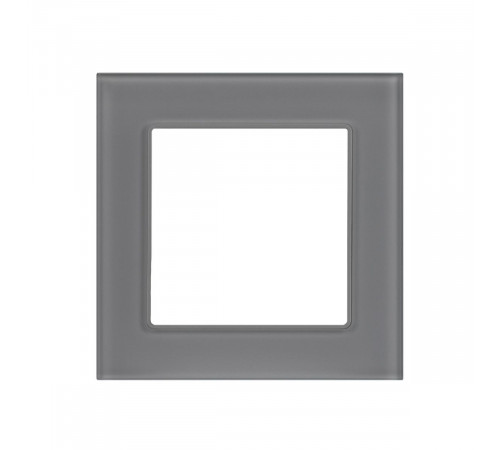 Рамка на 1 пост Arlight FRM-GLARE-GS-1-GR 043788 Рамка на 1 пост Arlight FRM-GLARE-GS-1-GR 043788