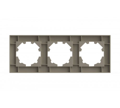 Рамка трехместная ELBI Vega 510-010300-227 Рамка трехместная ELBI Vega 510-010300-227