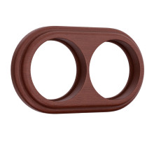 Рамка на 2 поста Werkel итальянский орех W0025225 4690389166563