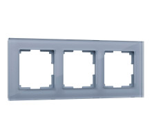Рамка Werkel Favorit на 3 поста серый W0031115 4690389159824