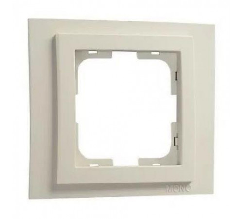 Рамка на 1 пост Mono Electric Larissa слоновая кость 103-010100-160 Рамка на 1 пост Mono Electric Larissa слоновая кость 103-010100-160