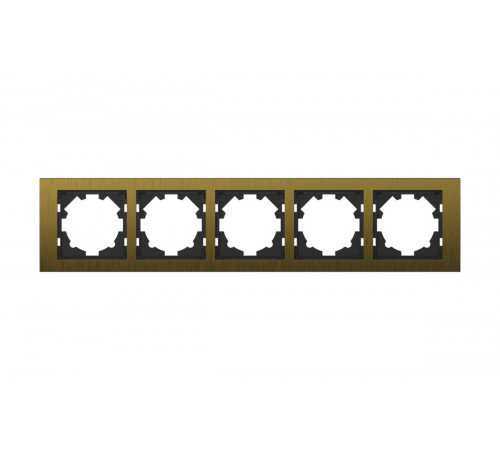 Рамка пятиместная ELBI Zena Platin 500-075800-250 Рамка пятиместная ELBI Zena Platin 500-075800-250
