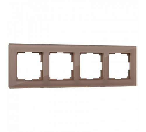 Рамка на 4 поста Werkel Favorit латте 4690389183454 W0041142 Рамка на 4 поста Werkel Favorit латте 4690389183454 W0041142