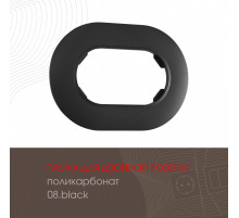 Рамка для двойной розетки Arte Milano 502.08-double.black