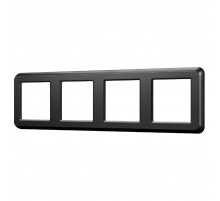Рамка четырехместная Arlight FRM-VERSA-PL-4-BK 045188