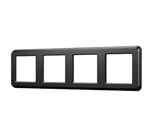Рамка четырехместная Arlight FRM-VERSA-PL-4-BK 045188
