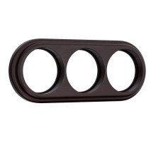 Рамка на 3 поста Werkel венге W0035226 4690389166600