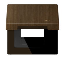 Рамка с подпружиненной крышкой для USB-механизмов Jung ME2990KLUSBAT