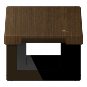 Рамка с подпружиненной крышкой для USB-механизмов Jung ME2990KLUSBAT