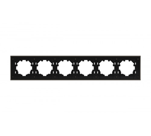 Рамка шестиместная ELBI Zena Platin 500-073000-252 Рамка шестиместная ELBI Zena Platin 500-073000-252