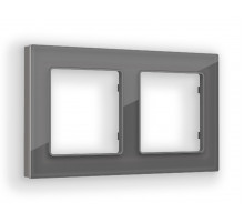 Рамка двухместная Ambrella Volt Platos AF330652