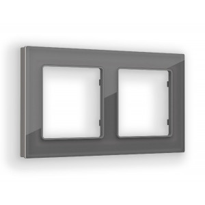 Рамка двухместная Ambrella Volt Platos AF330652