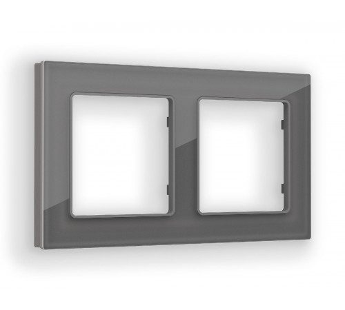 Рамка двухместная Ambrella Volt Platos AF330652 Рамка двухместная Ambrella Volt Platos AF330652