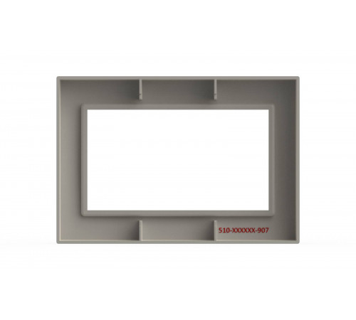 Рамка для двухместной розетки с заземлением ELBI Vega 510-010200-907 Рамка для двухместной розетки с заземлением ELBI Vega 510-010200-907