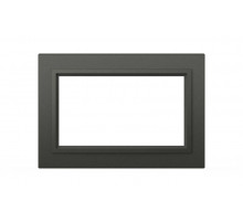 Рамка для двухместной розетки без заземления ELBI Zena 608-011100-908