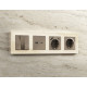 Лицевая панель для розетки 2USB тип A+C Ambrella Volt Alfa AP6410