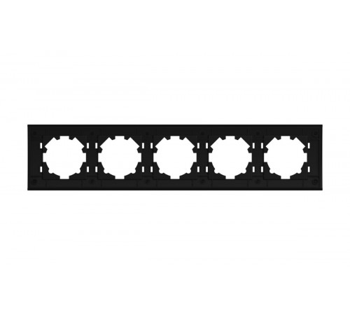 Рамка пятиместная ELBI Zena Platin 500-073300-250