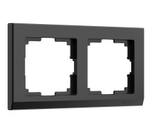 Рамка Werkel Stark на 2 поста черный W0021808 4690389161827