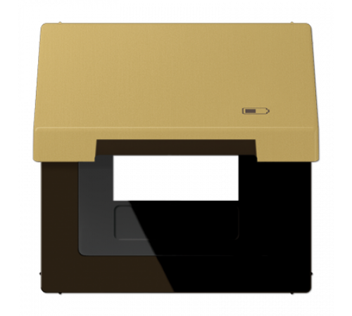 Рамка с подпружиненной крышкой для USB-механизмов Jung ME2990KLUSBC
