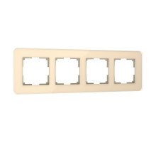 Рамка Werkel Elite на 4 поста айвори W0042443 4690389180811