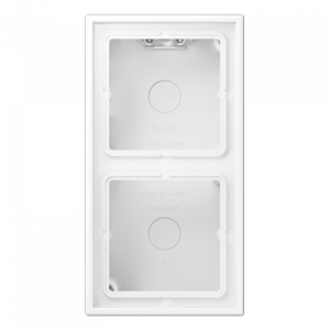 Коробка двухместная Jung LS582AWWM
